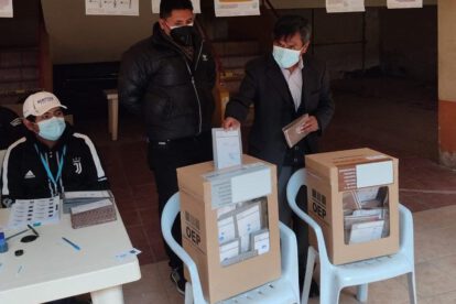 Humberto Apaza, candidato a la alcaldía de Oruro