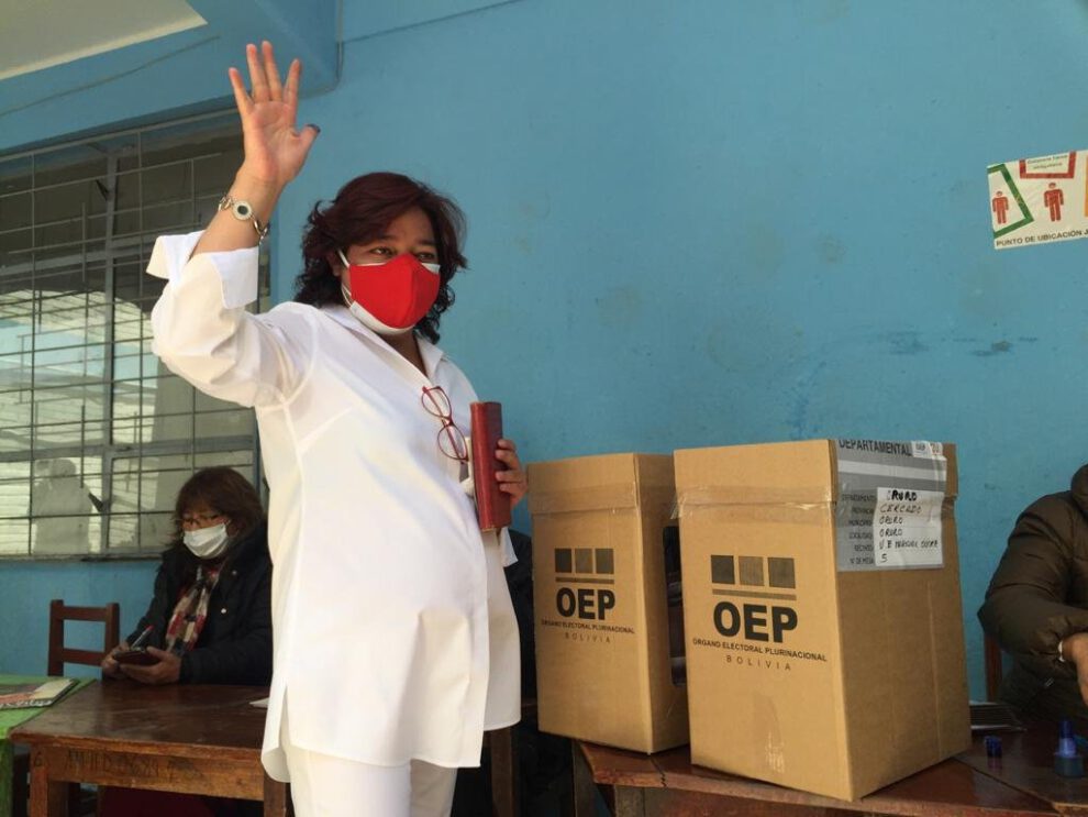 Pierina Fortun asegura que llegó hasta el último rincón de Oruro con su campaña política