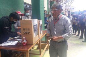 Candidato a la Alcaldía Oruro Juan José Ramírez