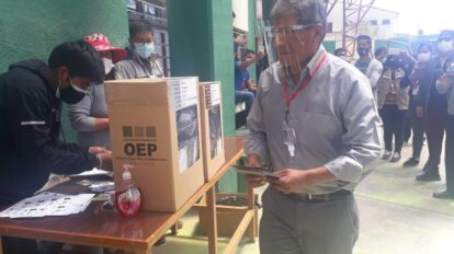 Candidato a la Alcaldía Oruro Juan José Ramírez