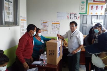 Vito Chambi, candidato a la Alcaldía de Oruro