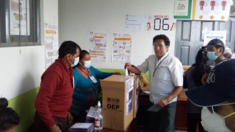 Vito Chambi, candidato a la Alcaldía de Oruro