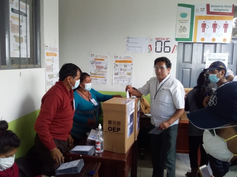 Vito Chambi, candidato a la Alcaldía de Oruro
