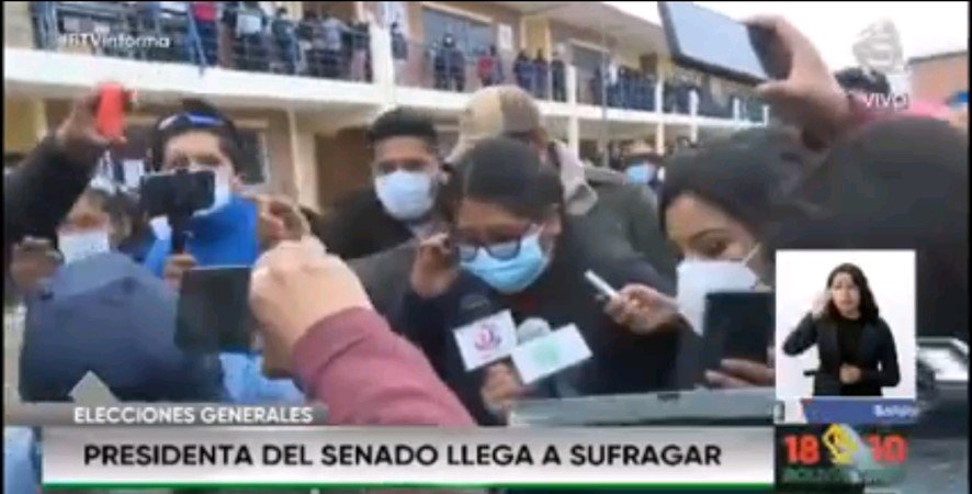 Eva Copa agradecida con Dios y la gente alteña por su apoyo