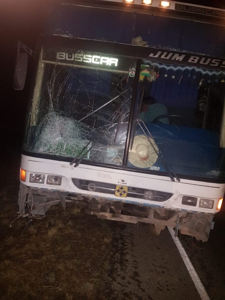 Atropello en carretera Oruro-Potosí