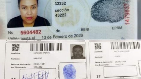 Voto fraudulento en Beni
