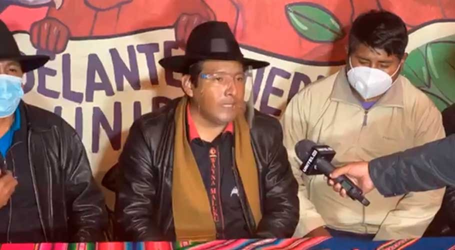 Santos Quispe asegura que hay olor a fraude en el cómputo de votos