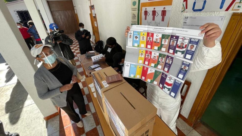 Resultados de las elecciones subnacionales en Cochabamba