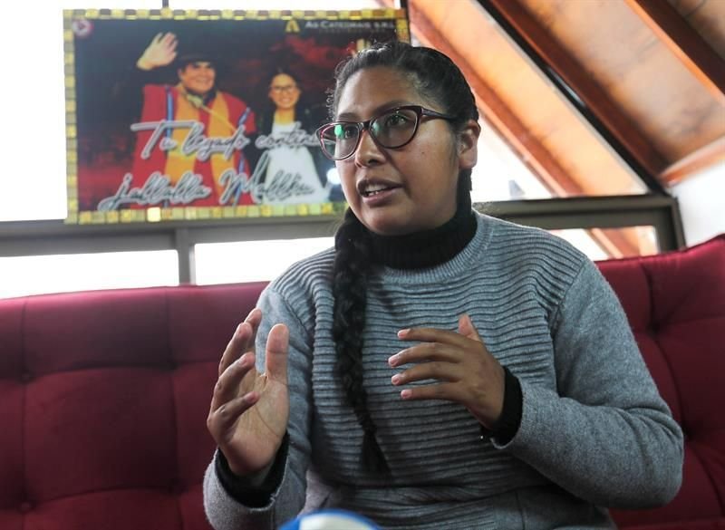 Eva Copa, virtual ganadora de la Alcaldía de El Alto