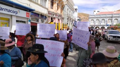 Ley Municipal de Transporte en Oruro