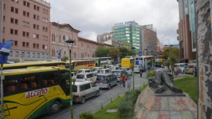 Transportistas en La Paz piden la renuncia del viceministro Saúl Herbas