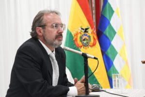 Coordinación con candidatos del MAS en Bolivia