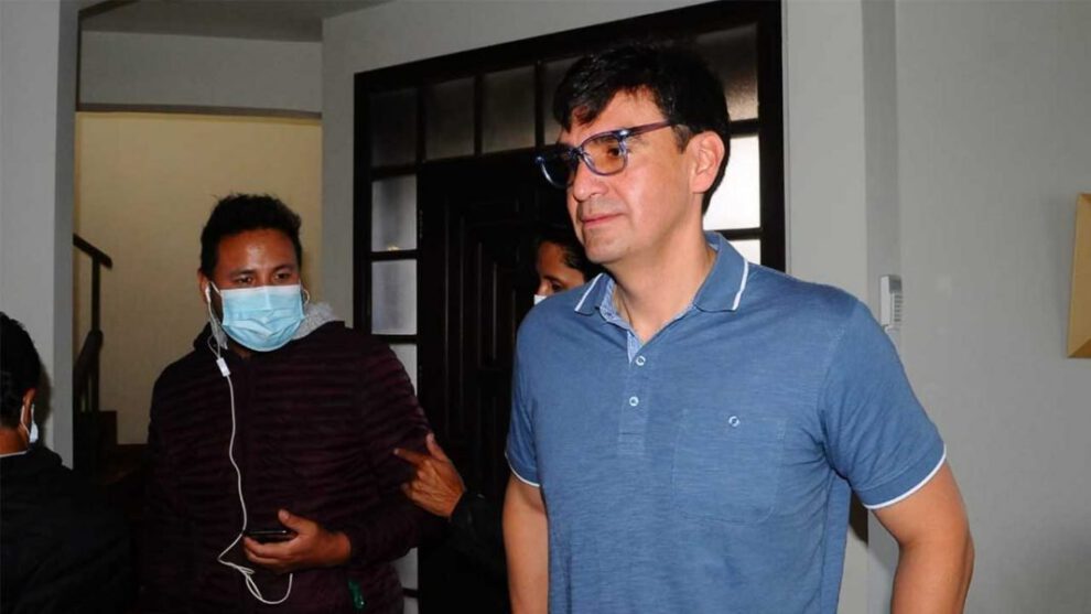 José María Leyes restituido como alcalde de Cochabamba
