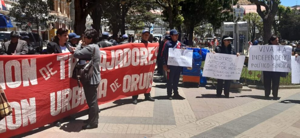 Huelga de hambre del magisterio en apoyo a los médicos