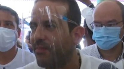 Luis Fernando Camacho en investigación policial