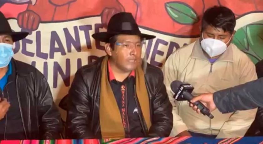 Santos Quispe denuncia fraude electoral en La Paz