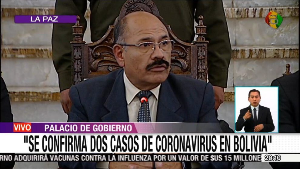 Covid-19 en Bolivia: Exministro de Salud Aníbal Cruz