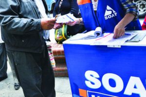Choferes no adquirirán el SOAT 2021 en La Paz