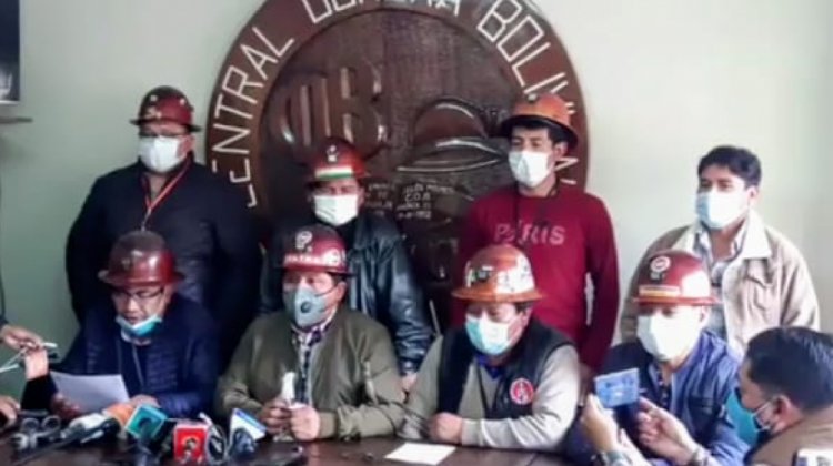Mineros de Huanuni exigen a la COB y Fstmb convocar a congreso