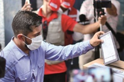 Votación en Beni