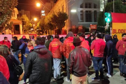 Conteo de votos en Oruro