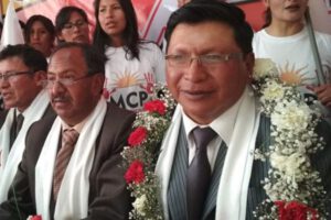 Jhonny Llally alcalde electo de Potosí donará la mitad de su sueldo para el sector salud