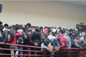 Captura de pantalla vídeo del accidente UPEA