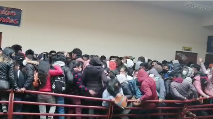 Captura de pantalla vídeo del accidente UPEA