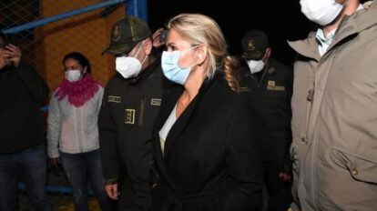 Aprehensión de Jeanine Áñez