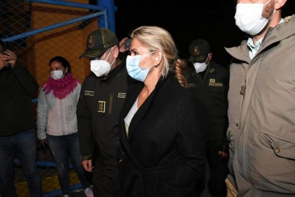 Aprehensión de Jeanine Áñez