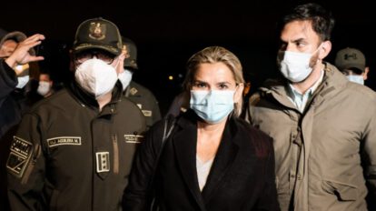 Detención preventiva Jeanine Áñez en Obrajes