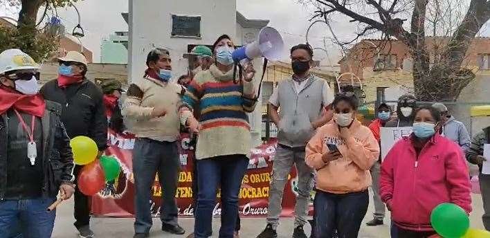 Resistencia Civil Oruro convoca al retorno de los cabildos