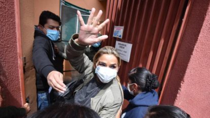Jeanine Añez ingresa al penal de Obrajes