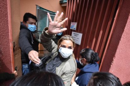 Jeanine Añez ingresa al penal de Obrajes