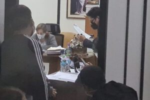 Yassir Molina en audiencia judicial