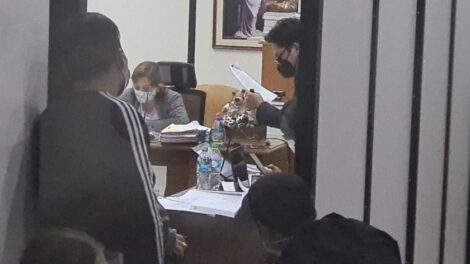 Yassir Molina en audiencia judicial