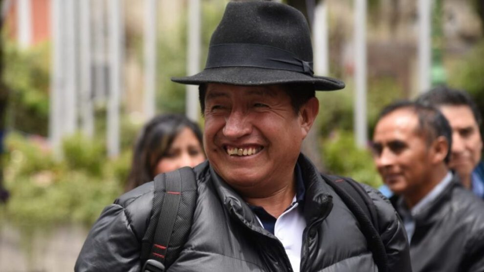Rafael Quispe responde a la orden de aprehensión en su contra