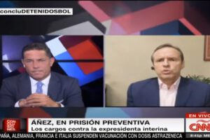 Tuto Quiroga en entrevista sobre Evo Morales