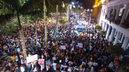 Movilizaciones de cívicos en la ciudad de Cochabamba