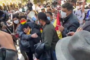 Movilizaciones en Cochabamba por liberación de exautoridades