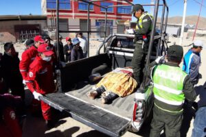 Accidente de tránsito en la zona Sur