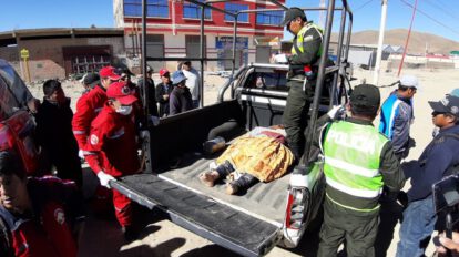Accidente de tránsito en la zona Sur