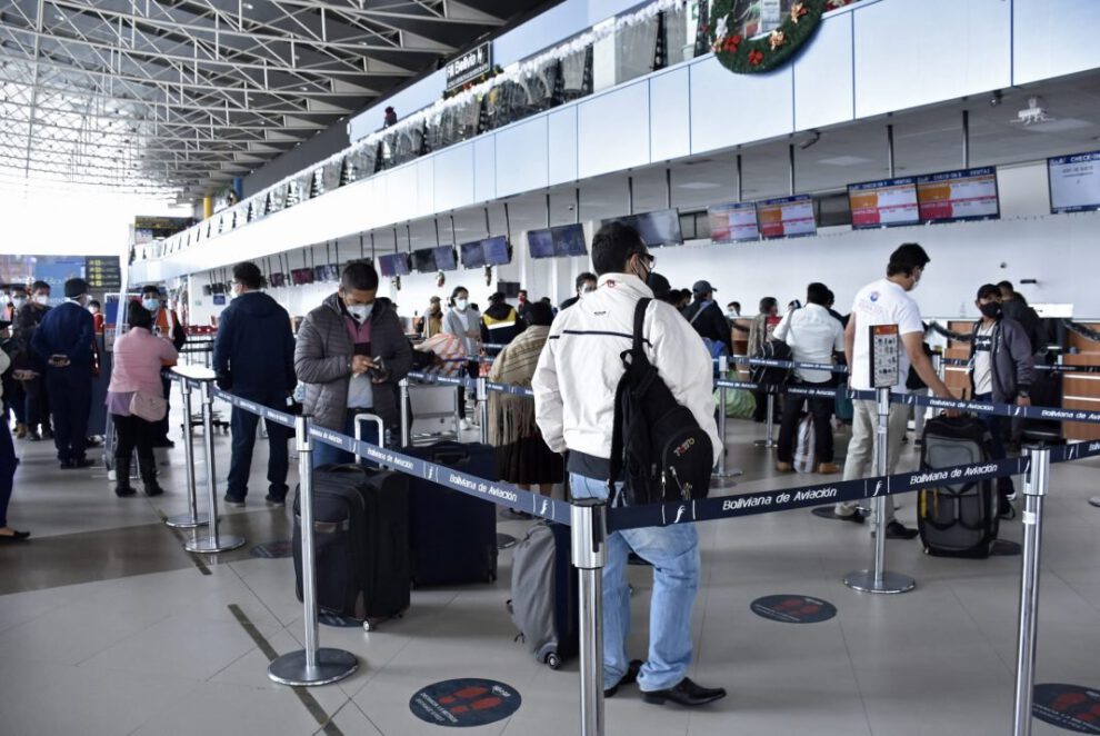 Suspensión de vuelos Europa por Covid-19 en Bolivia