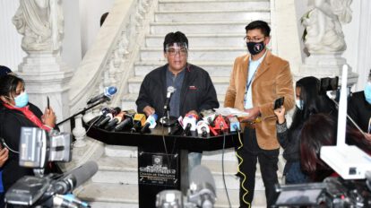 Camacho comete un delito al dar refugio a procesados por los hechos de 2019