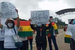 Evo Morales en Monteagudo