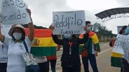 Evo Morales en Monteagudo