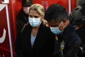 Acción de libertad para Añez en audiencia en La Paz