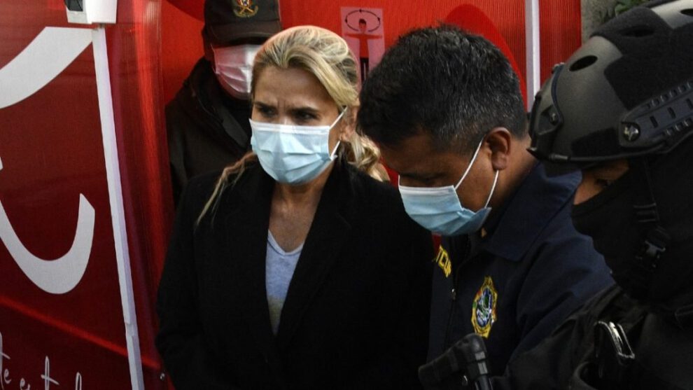 Acción de libertad para Añez en audiencia en La Paz