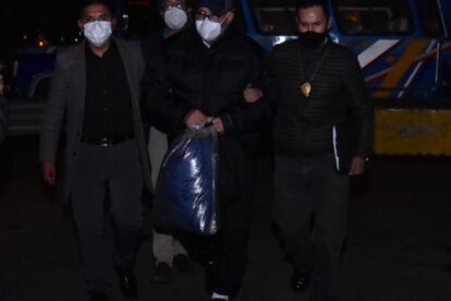 Detención preventiva Franco Orlando Suárez en el penal de San Pedro