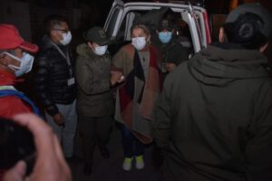 Áñez trasladada a otro centro penitenciario